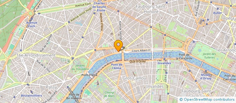 localisation de l'entreprise ABACUS HOLDING ET ASSOCIES  PARIS