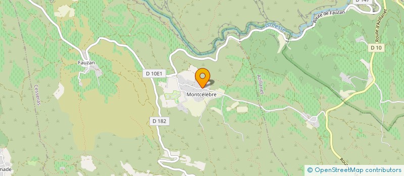 localisation de l'entreprise ABAD  CESSERAS