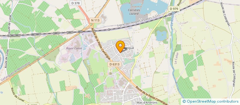 localisation de l'entreprise ABAD  AIMARGUES