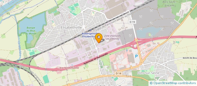 localisation de l'entreprise ABAD CONSULTING  AUBERGENVILLE