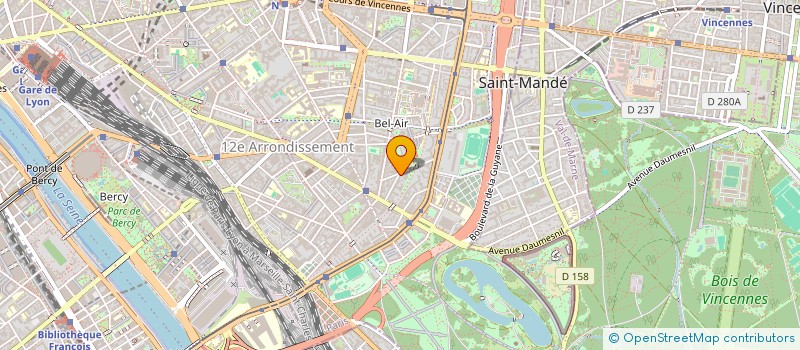 localisation de l'entreprise ABADIA                        GERAR  PARIS