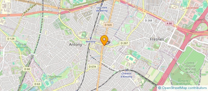 localisation de l'entreprise ABADIA SISTERS à ANTONY