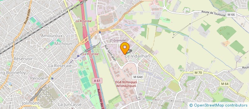 localisation de l'entreprise ABADIE RENOVATION ET EXTENSION  BALMA