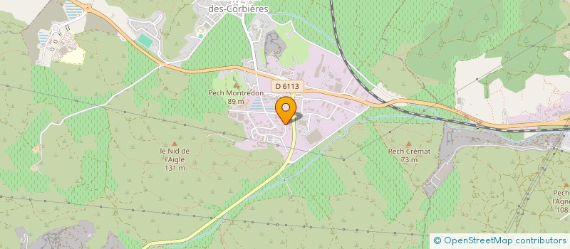 localisation de l'entreprise ABADIE SERVICES  MONTREDON-DES-CORBIERES