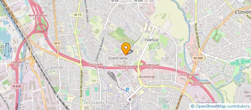 localisation de l'entreprise ABADU  TOULOUSE