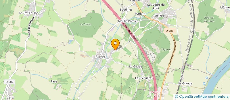 localisation de l'entreprise ABAG  BOYER