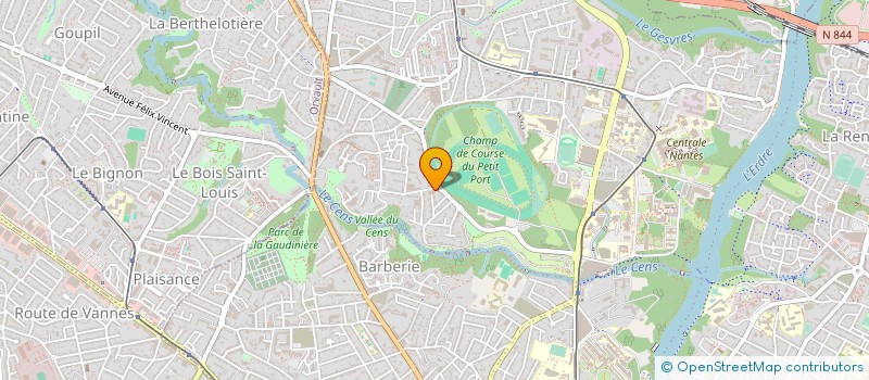 localisation de l'entreprise ABAGE ARTISANS REUNIS à NANTES