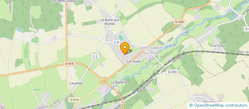 localisation de l'entreprise ABAH à SAINT-SULPICE-SUR-RISLE