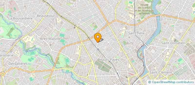 localisation de l'entreprise ABAIR  NANTES