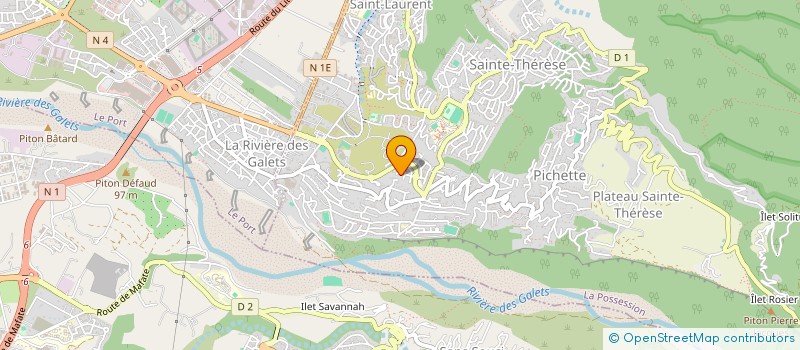localisation de l'entreprise ABAK à LA POSSESSION