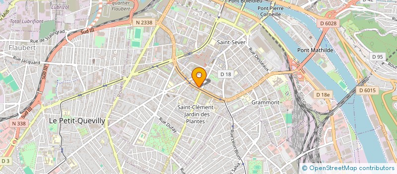 localisation de l'entreprise ABAK CONSEIL à ROUEN