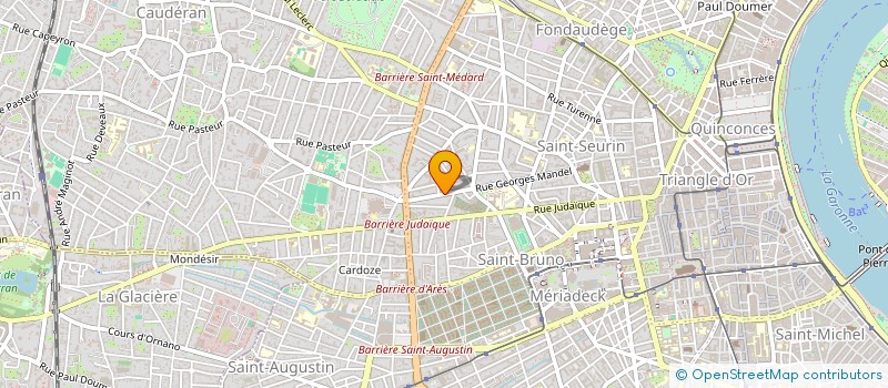 localisation de l'entreprise ABAKA  BORDEAUX