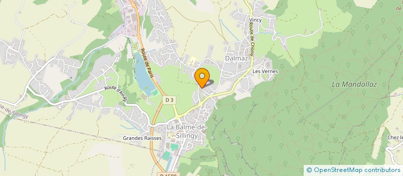 localisation de l'entreprise ABAKAN  LA BALME-DE-SILLINGY