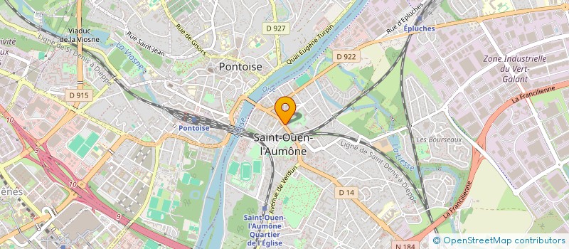 localisation de l'entreprise ABAKANE DRIVE à SAINT-OUEN-L'AUMONE