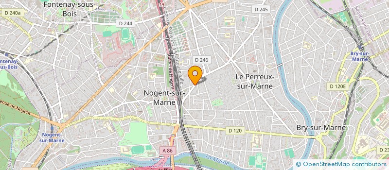 localisation de l'entreprise ABALIA  LE PERREUX-SUR-MARNE