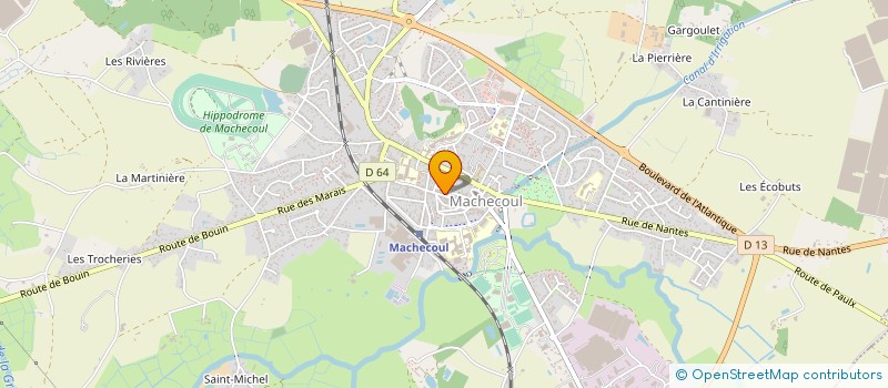 localisation de l'entreprise ABALONE TT ATLANTIQUE OUEST à MACHECOUL-SAINT-MEME