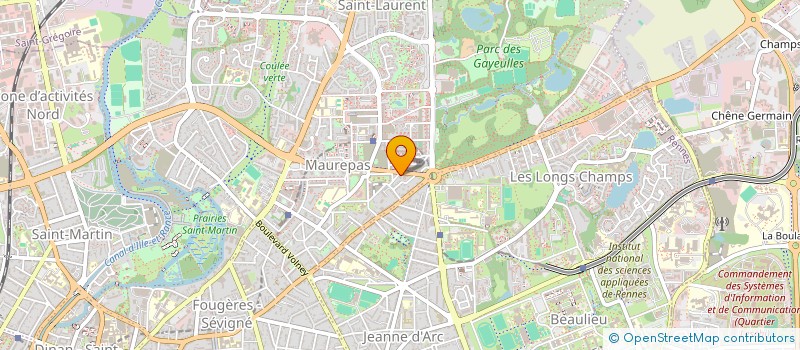 localisation de l'entreprise ABALONE TT BRETAGNE à RENNES