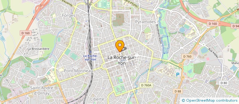 localisation de l'entreprise ABALONE TT LA ROCHE SUR YON à LA ROCHE-SUR-YON