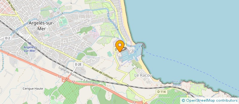 localisation de l'entreprise ABALOUNGE à ARGELES SUR MER