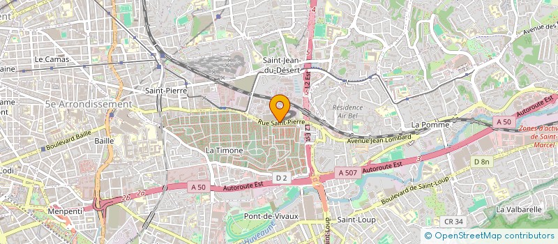 localisation de l'entreprise ABAM à MARSEILLE