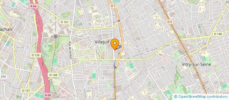 localisation de l'entreprise ABAMAE à VILLEJUIF