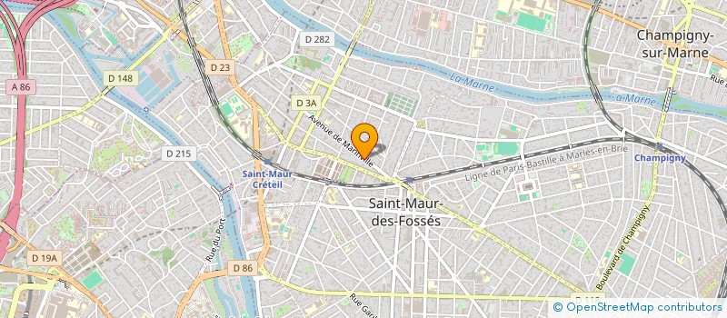 localisation de l'entreprise ABAN à SAINT-MAUR-DES-FOSSES