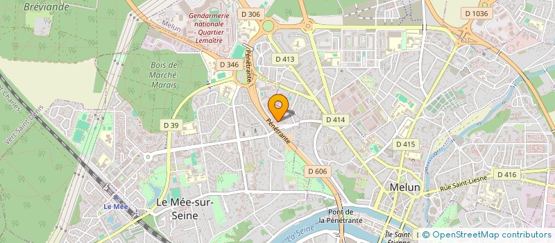 localisation de l'entreprise ABANOB à LE MEE-SUR-SEINE