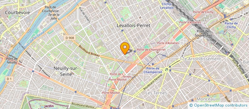 localisation de l'entreprise ABAPS CONSULTING à LEVALLOIS-PERRET