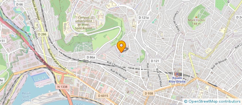 localisation de l'entreprise ABAQ à MONT-SAINT-AIGNAN