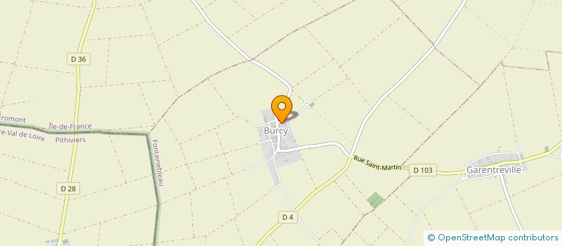 localisation de l'entreprise ABAQUE  BURCY