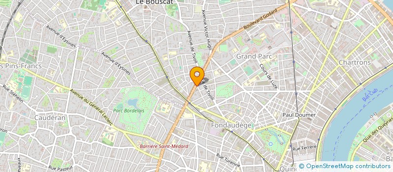 localisation de l'entreprise ABAQUE SERVICE à LE TAILLAN-MEDOC