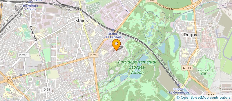 localisation de l'entreprise ABAQUEPLAST à STAINS