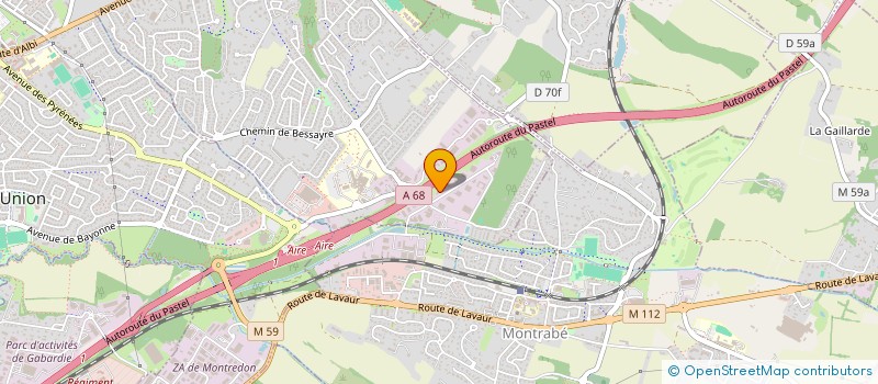 localisation de l'entreprise ABAQUES IMMO  LAVAUR