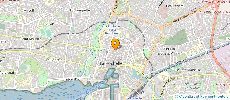 localisation de l'entreprise ABARNOU CHARRUEAU à LA ROCHELLE
