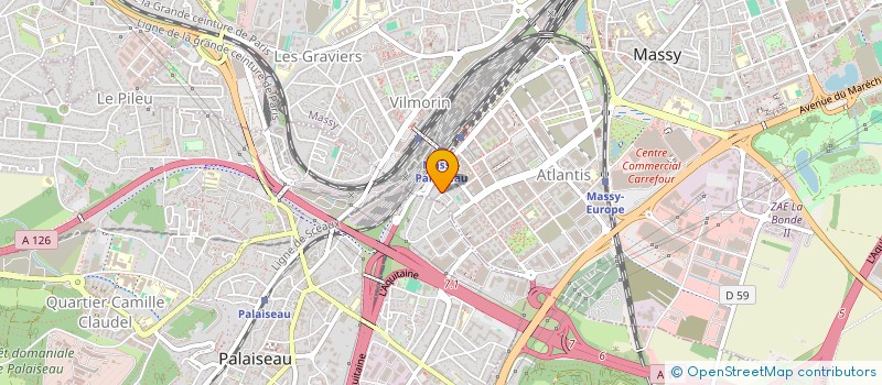 localisation de l'entreprise ABAROUDI-IT CONSULTING à MASSY