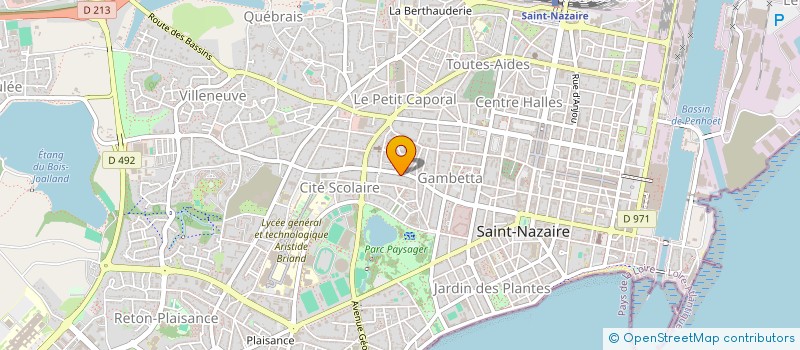 localisation de l'entreprise ABASSI MEZIANE CAPITAL  SAINT-NAZAIRE