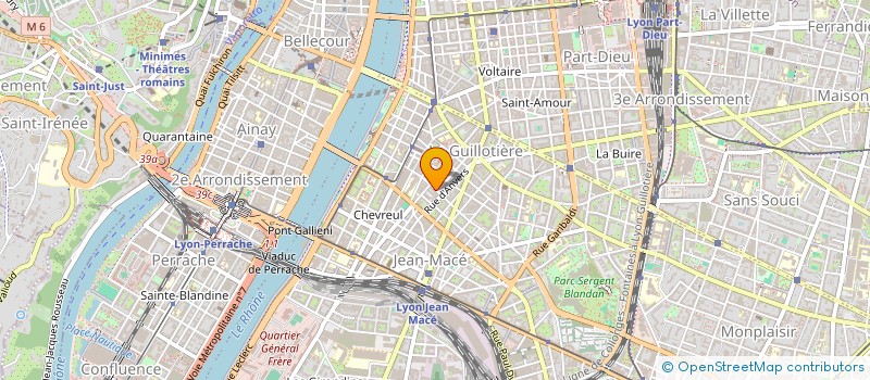 localisation de l'entreprise ABAT  LYON