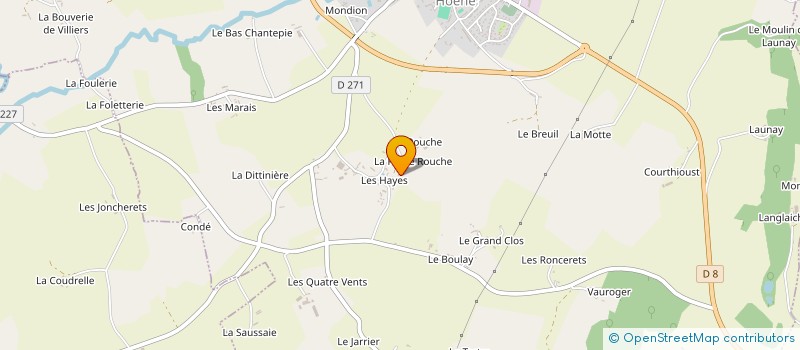 localisation de l'entreprise ABAT BOIS à BAZOCHES-SUR-HOENE