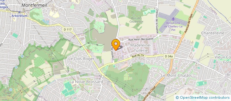 localisation de l'entreprise ABAT GROUPE à CHELLES