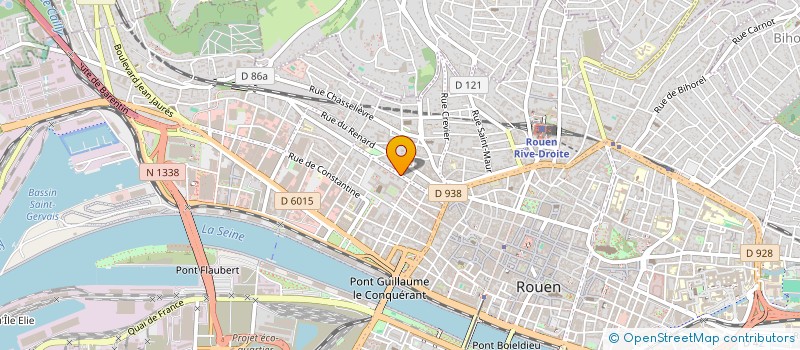 localisation de l'entreprise ABAT JOUR à ROUEN