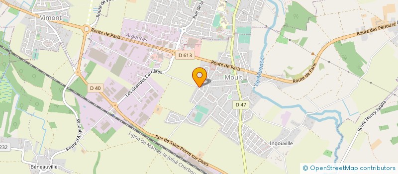 localisation de l'entreprise ABAT NUISIBLES  MOULT-CHICHEBOVILLE