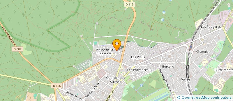 localisation de l'entreprise ABATILLES-LE PRIMATICE  FONTAINEBLEAU