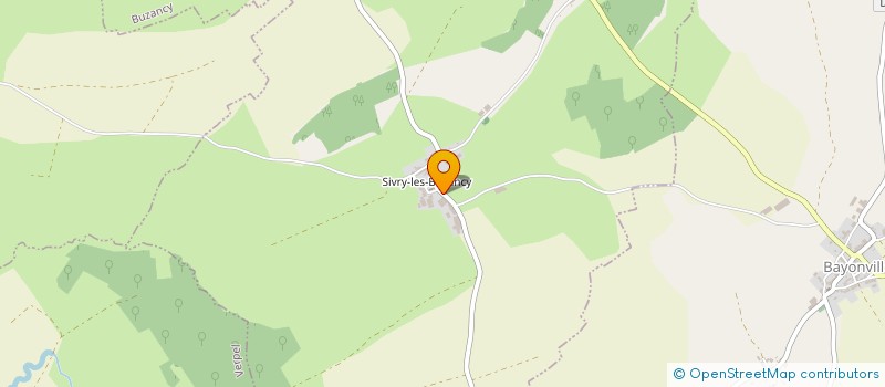 localisation de l'entreprise ABATTAGE DEBARDAGE ET FILS à BUZANCY