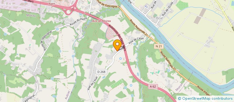 localisation de l'entreprise ABATTAGE ELAGAGE HOLYDA JIMMY  MOIRAX