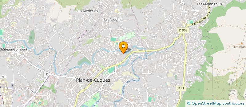 localisation de l'entreprise ABATTAGES TOM à PLAN-DE-CUQUES