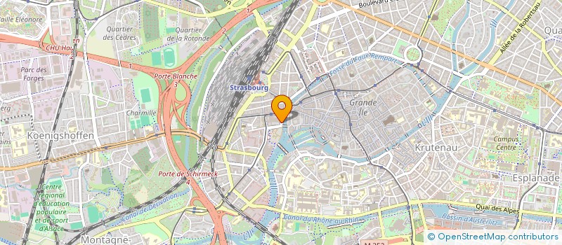 localisation de l'entreprise ABATTOIR AC à STRASBOURG