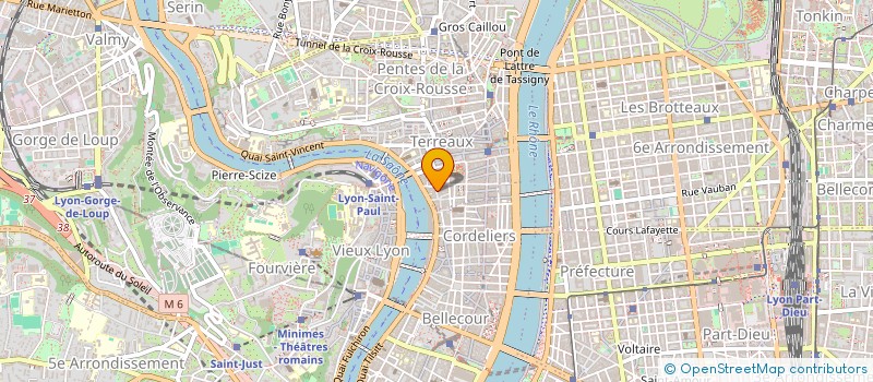 localisation de l'entreprise ABATTOIRS DE L OUEST RHONE ALPES AO RHON à LYON