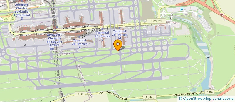 localisation de l'entreprise ABATTOIRS HALLAL LE CONCORDE  COMPANS