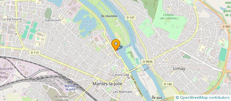 localisation de l'entreprise ABATTOIRS TRUFFAUT à MANTES-LA-JOLIE