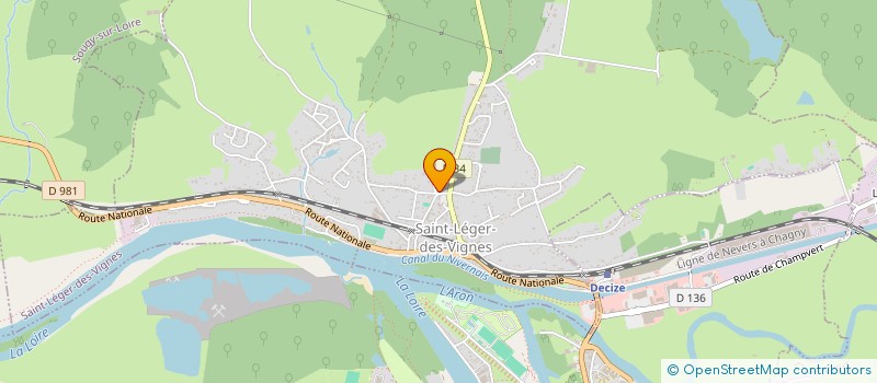 localisation de l'entreprise ABAUDLOU à SAINT-LEGER-DES-VIGNES